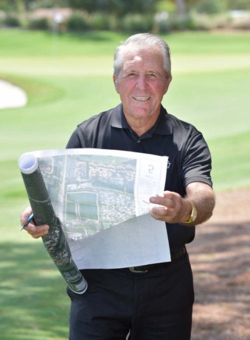 Golfing legend and designer Gary Player